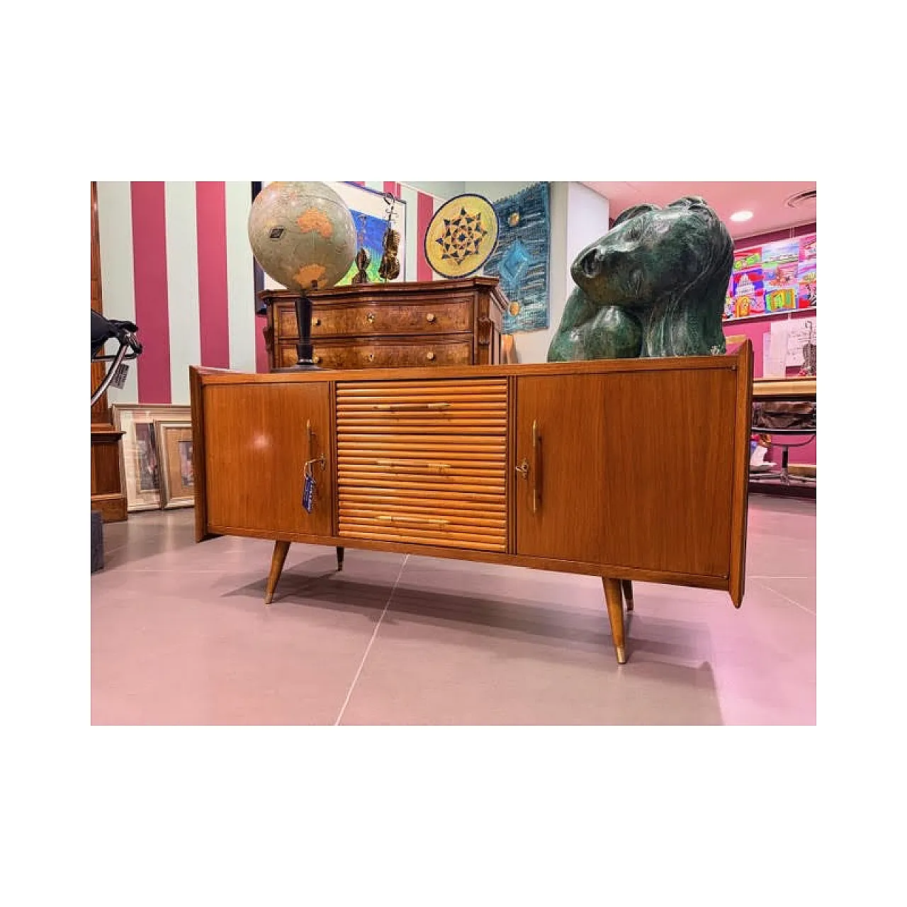 Rosewood sideboard, 1950s 6