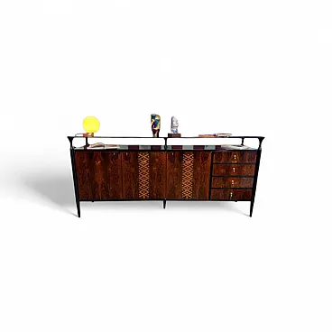 Santos rosewood sideboard, 1950s