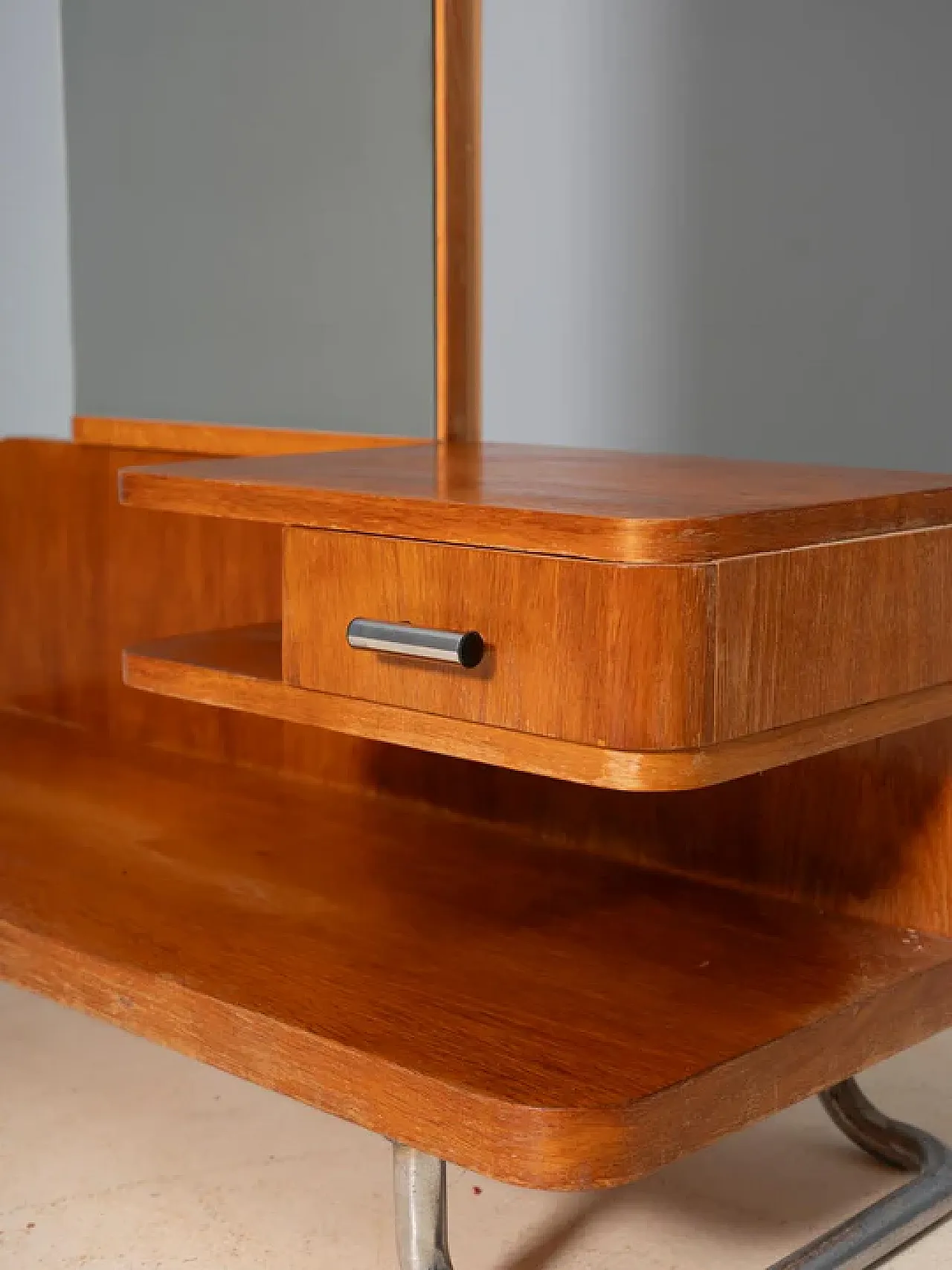 Functionalist hall stand with mirror, 1930s 3