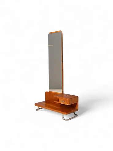 Supporto da sala funzionalista con specchio, anni '30