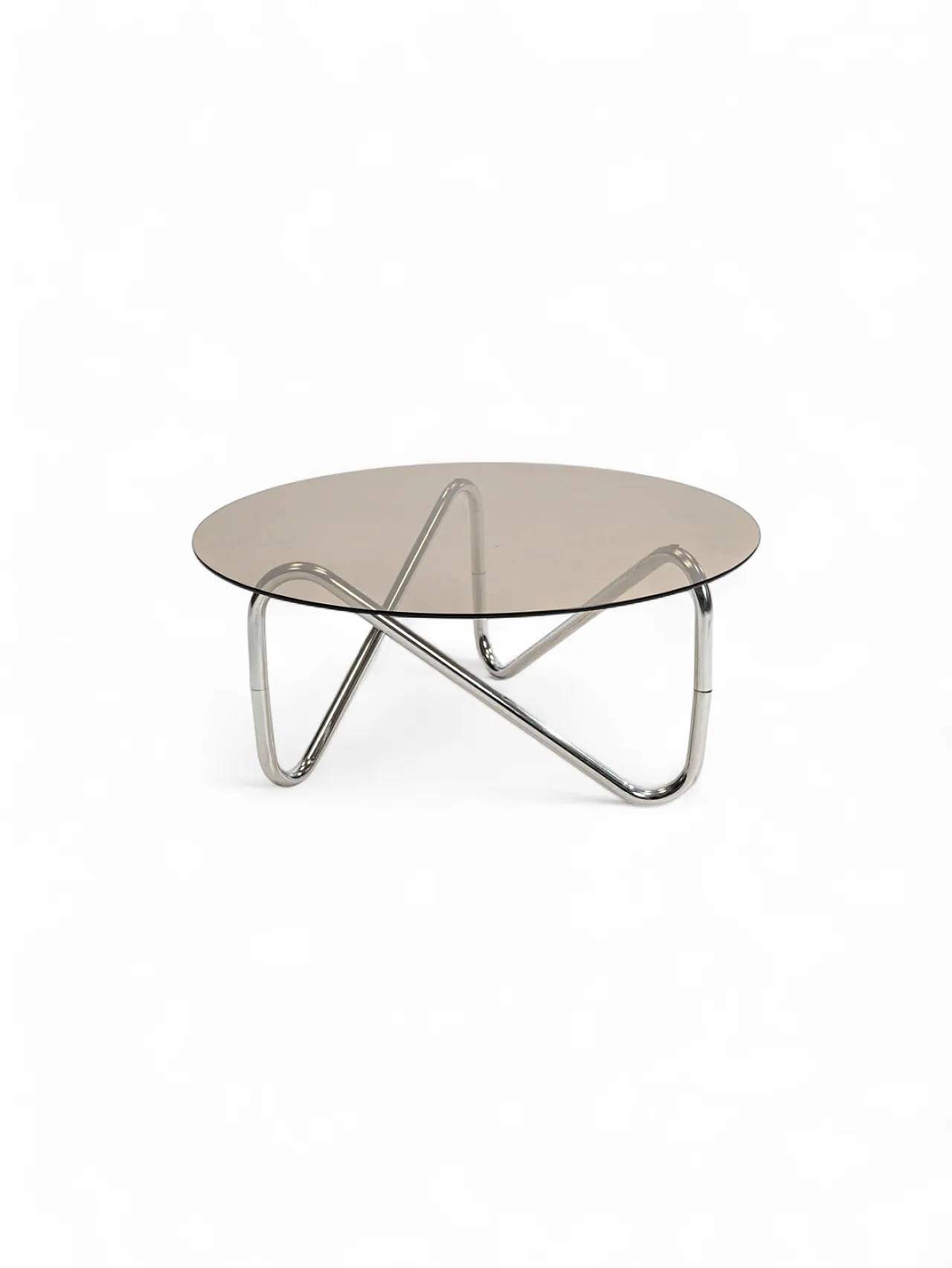 Steel tube coffee table, 1970s 5