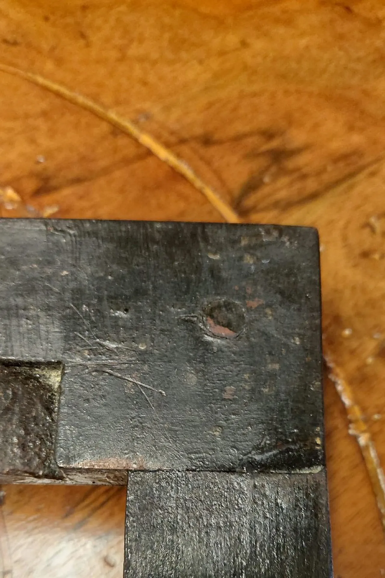 Dark-dyed wooden school lectern, 19th century 7