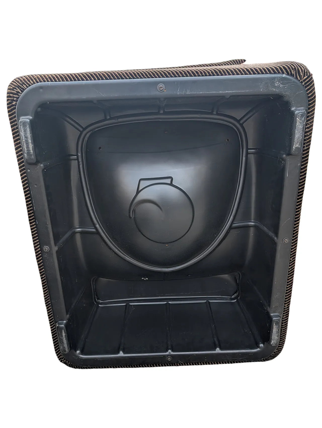 Divano modulare in tessuto, set di 4 poltrone e 1 tavolino, anni '70 8