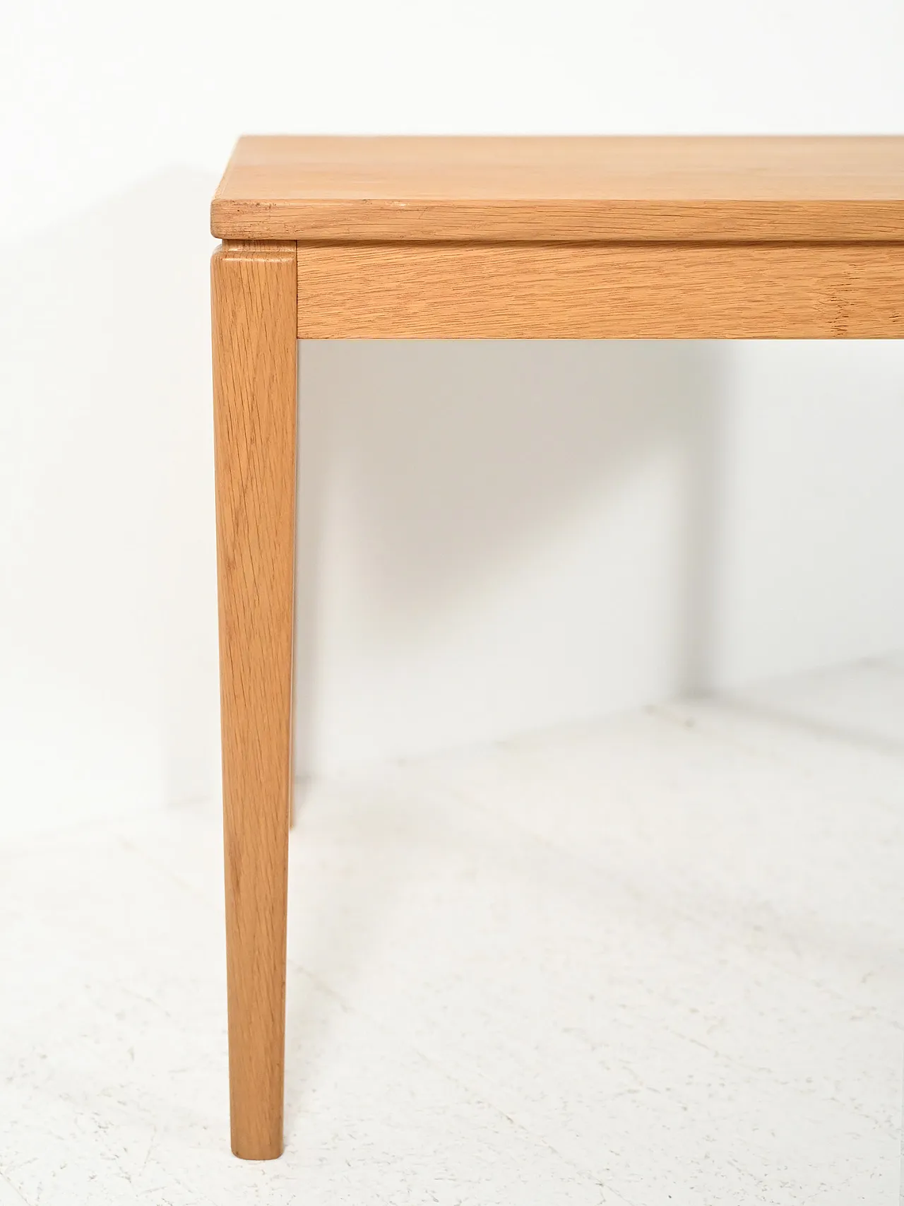 Coffee table scandinavo in faggio, anni '60 6