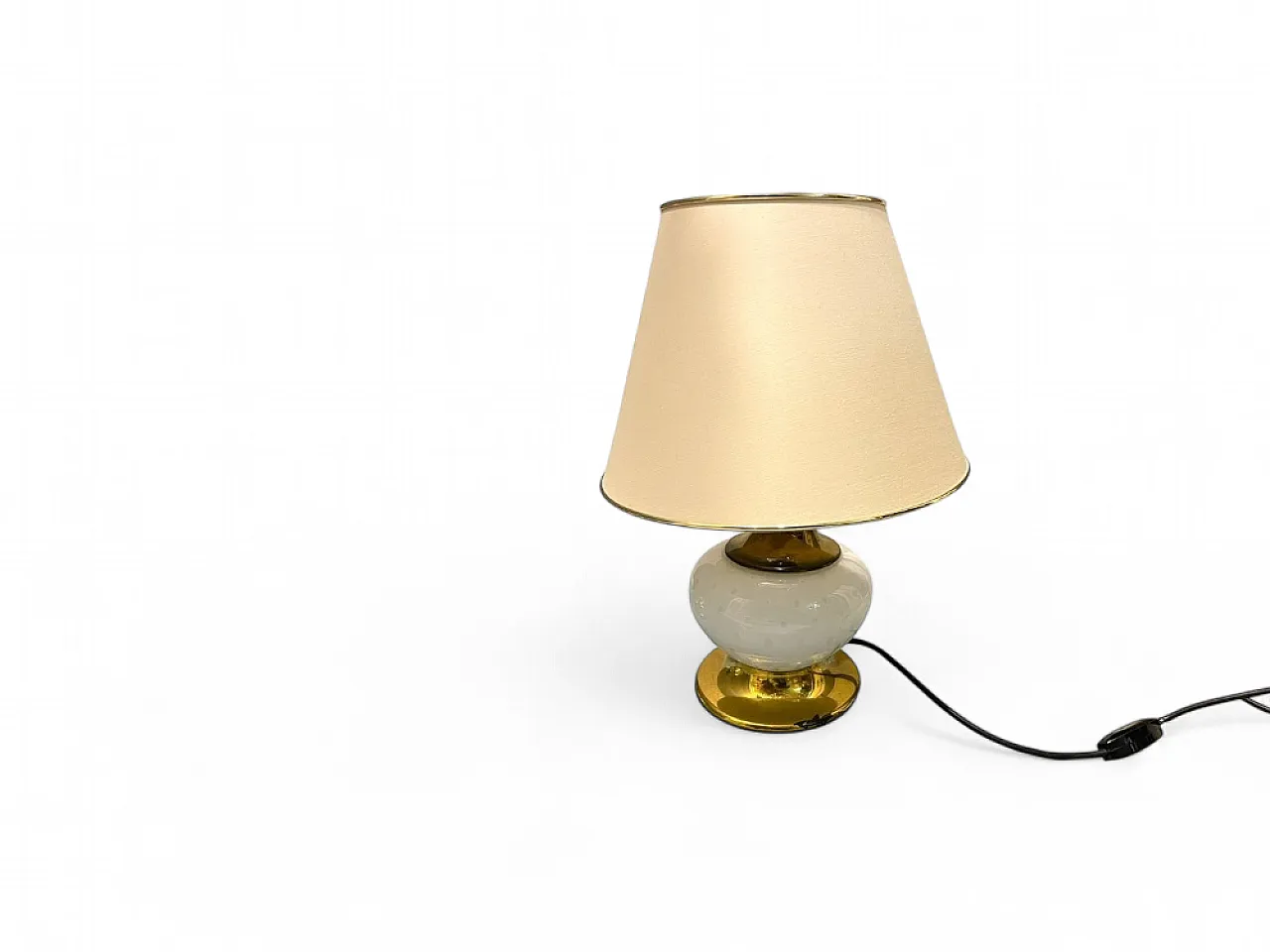 Murano glass table lamp by F. Fabbian, 1960s 15