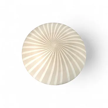 Murano glass recessed light attributed to Venini Paolo, 1960s