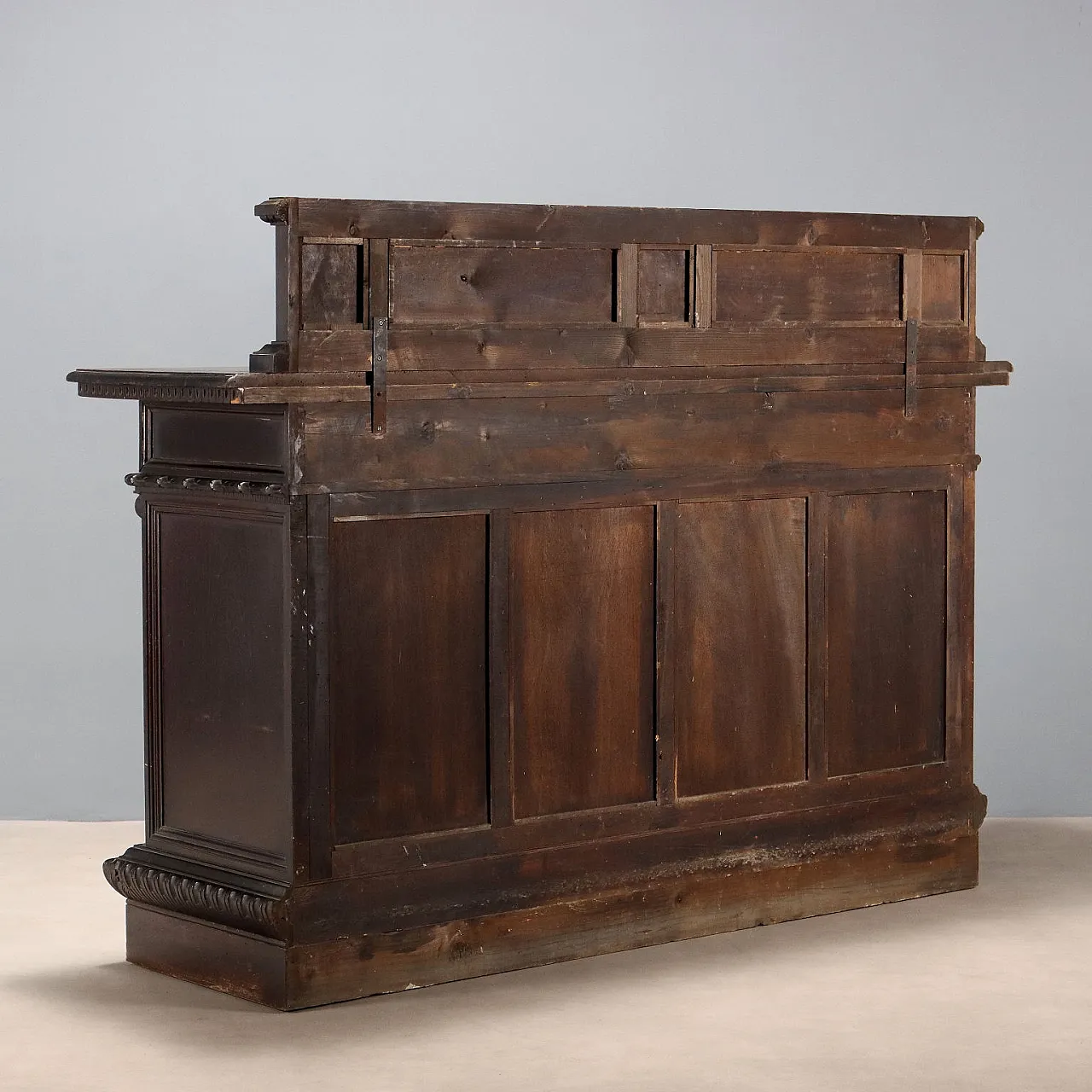 Credenza in noce ebanizzata, fine '800 10