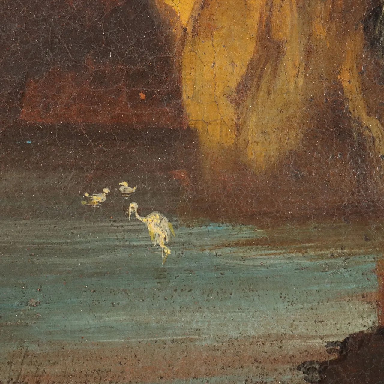 Olio su tela con cornice, '800 5