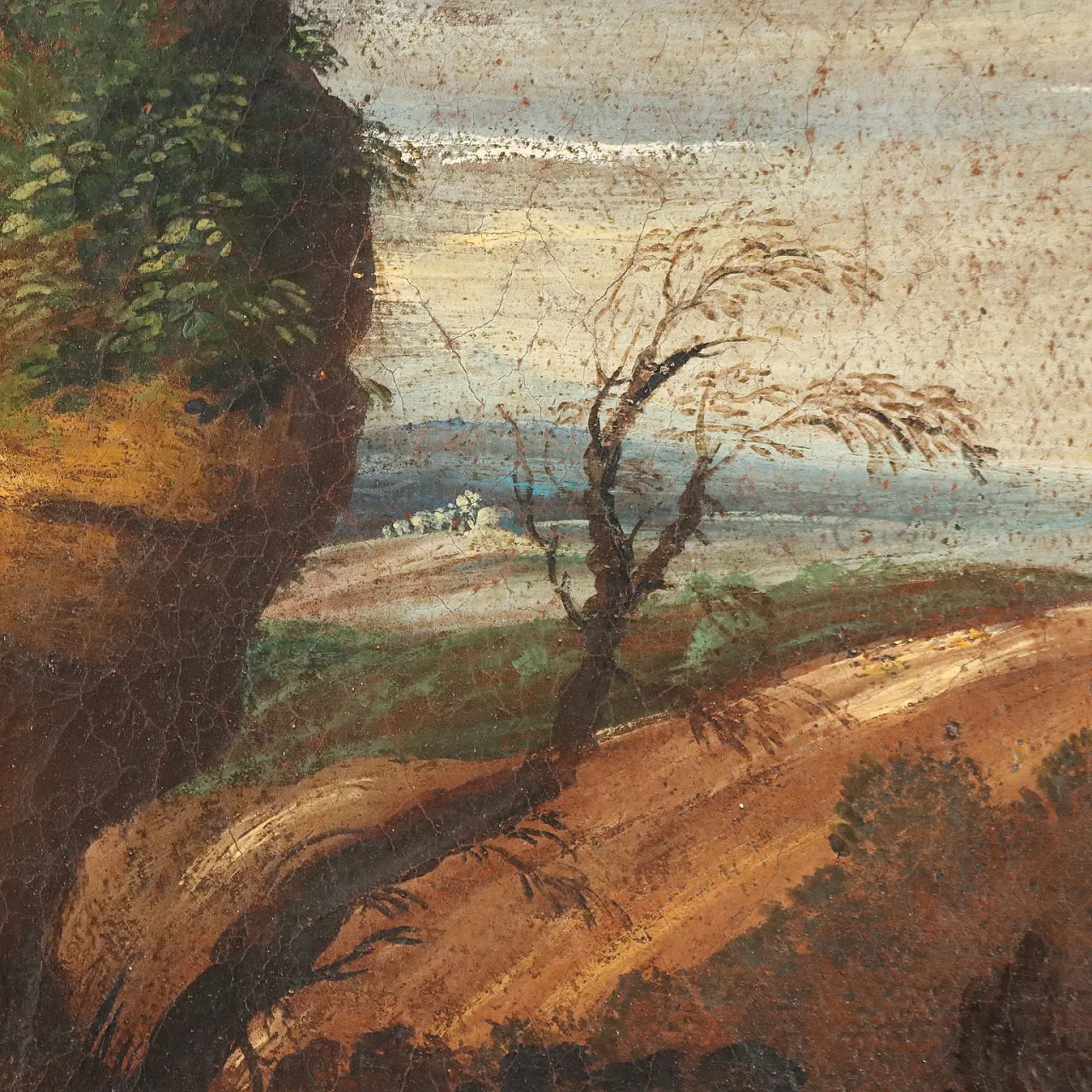 Olio su tela con cornice, '800 6