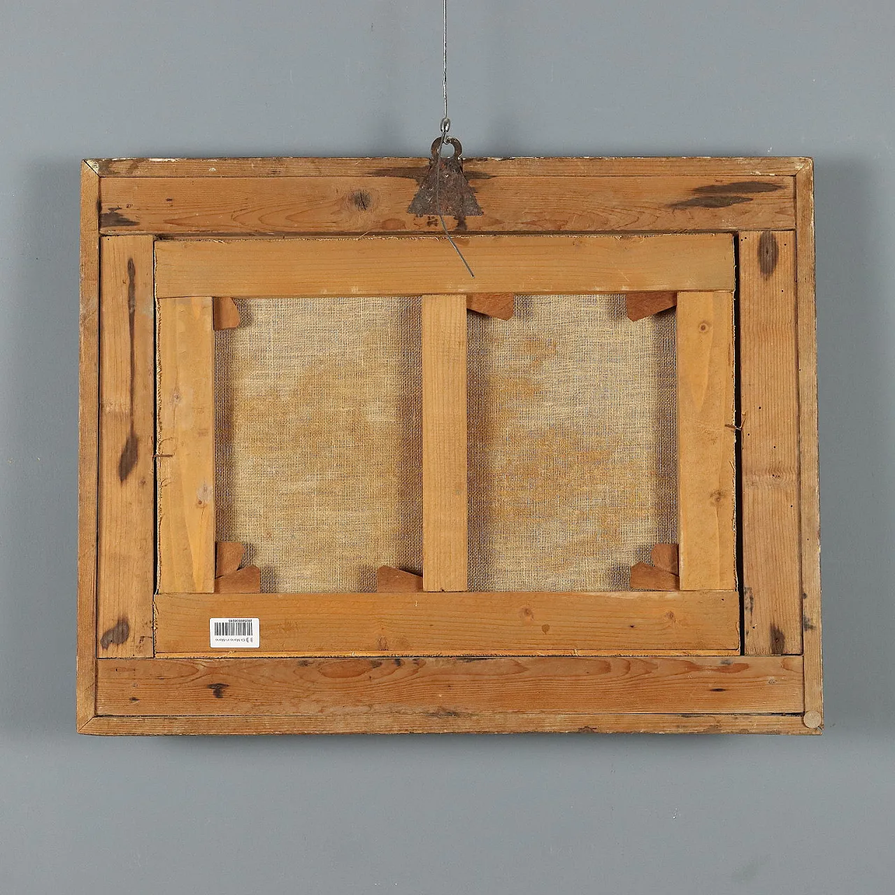 Olio su tela con cornice, '800 10