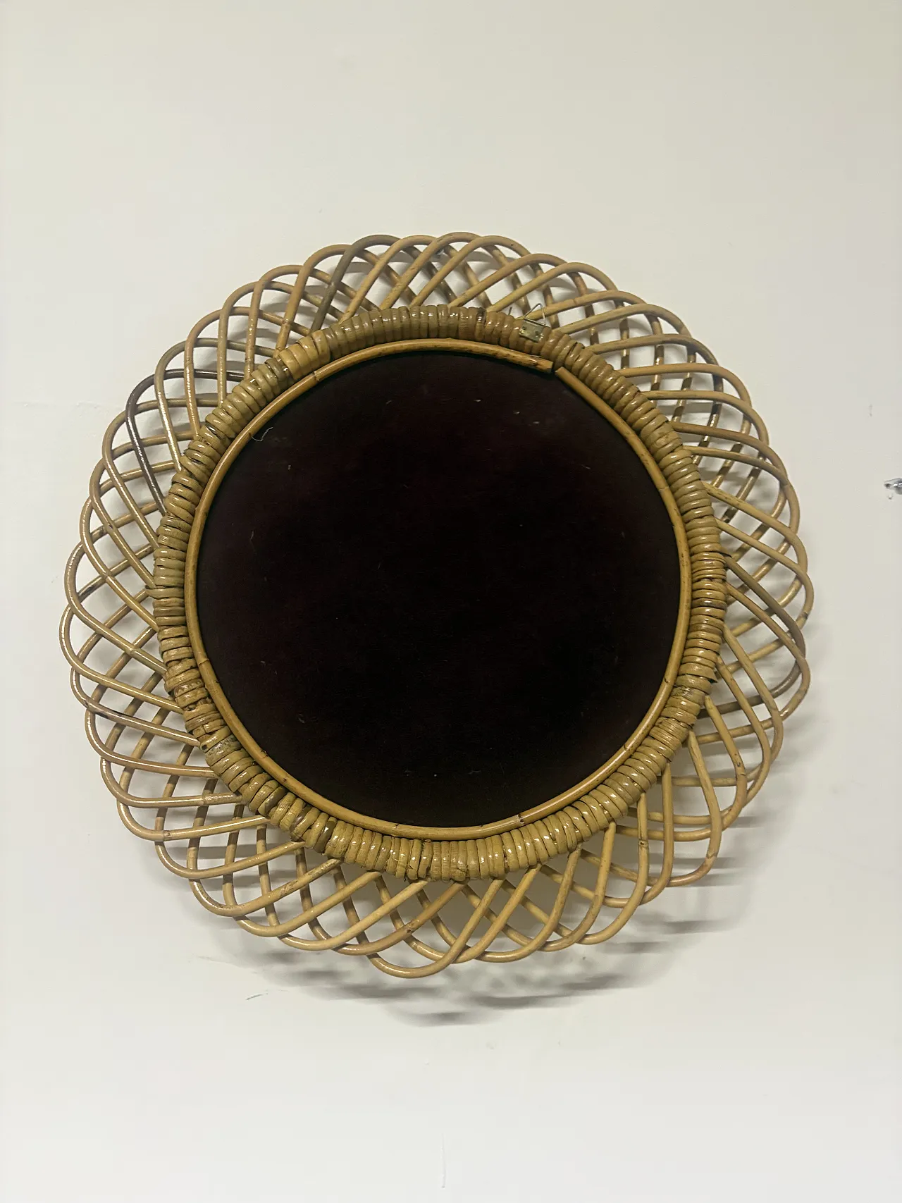 Specchio in vimini, anni '60 10