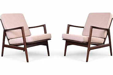 Pair of  Mid-Century Stefan Lounge Chairs, 1960s, 70s