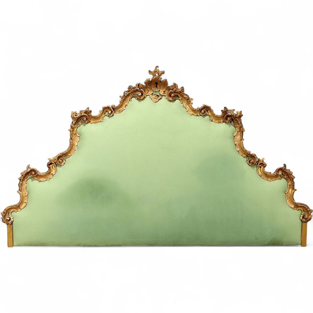 Carved and gilded wooden headboard, early 19th century 11