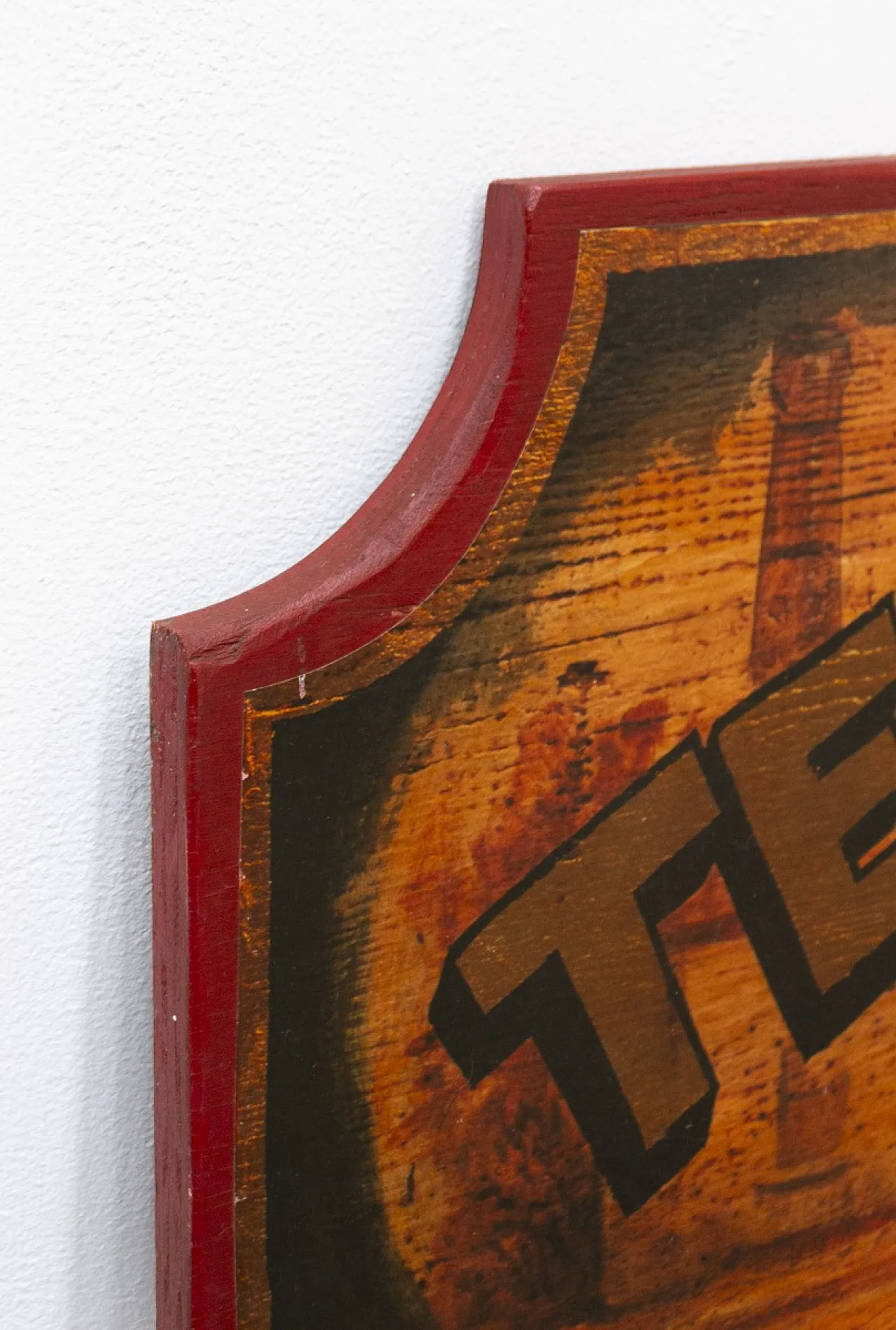 Birra Tennent's Lager, insegna in legno, '900 3