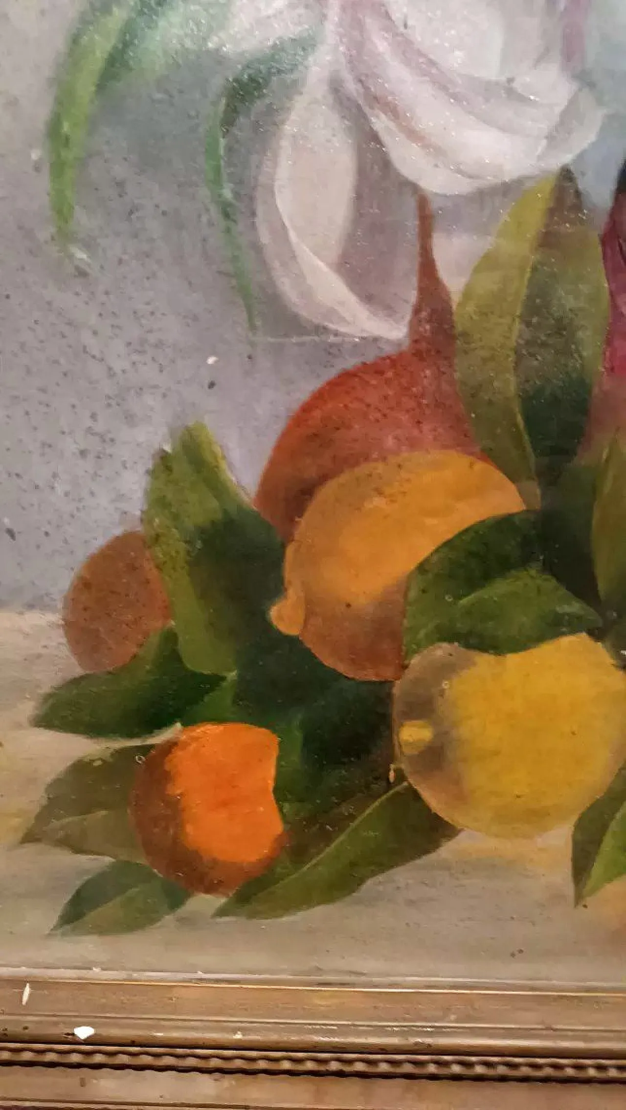 Fiori, Limoni, Arance di A. Sambuchi, olio su cartone, fine '800 6