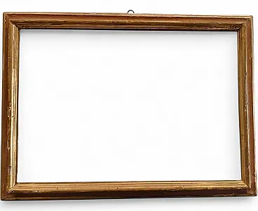 Cornice in legno laccato e dorato, '700