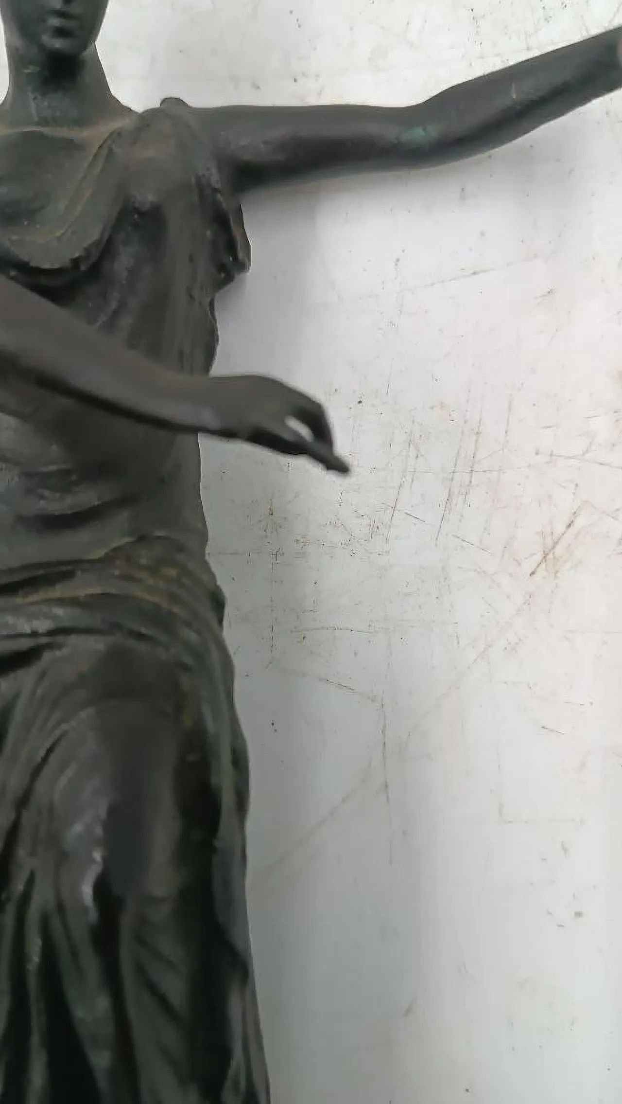 Vittoria Alata of Brescia, bronze sculpture, early 19th century 5