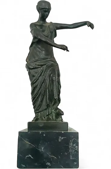 Vittoria Alata of Brescia, bronze sculpture, early 19th century