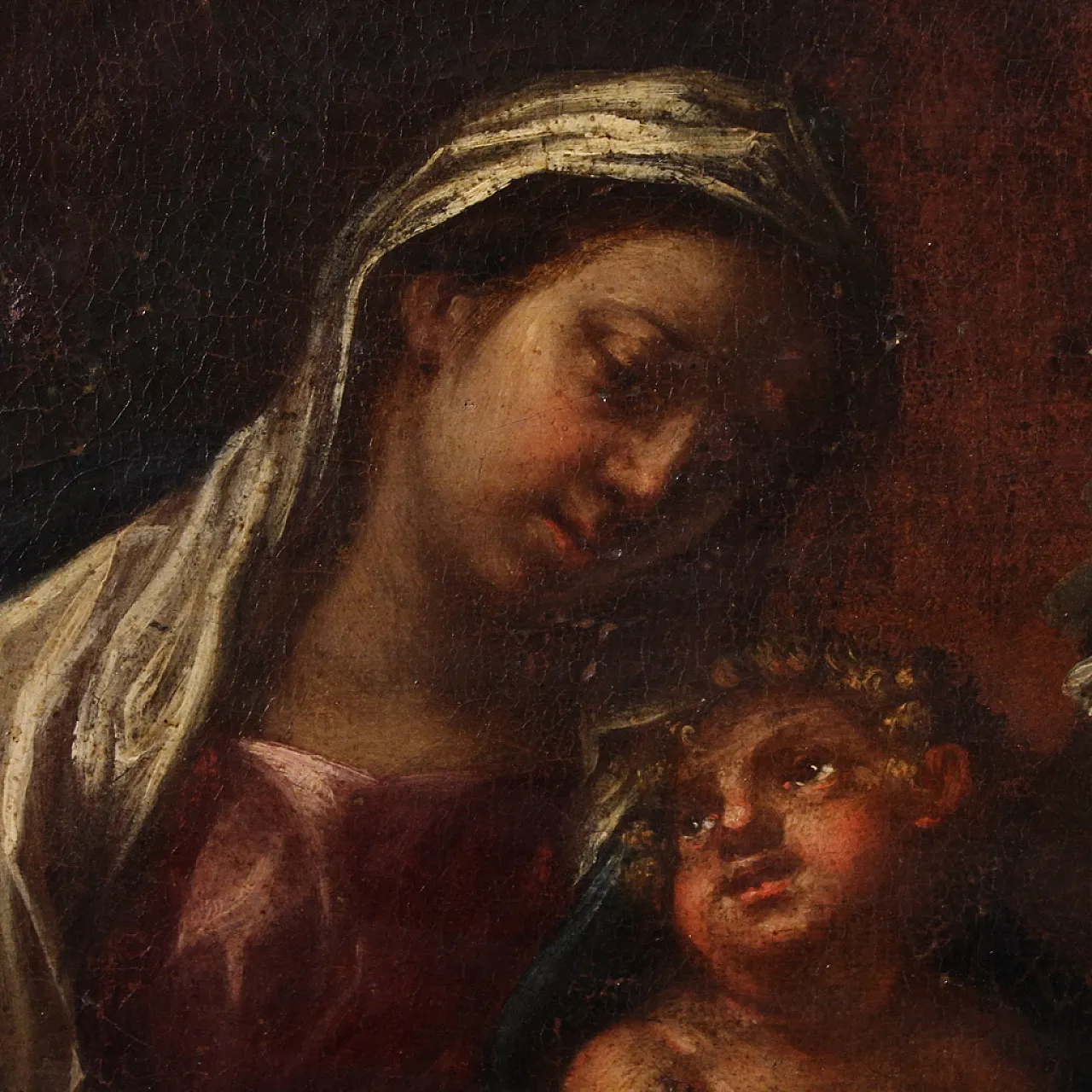 Religious painting Adoration of the Magi, 17th century 12