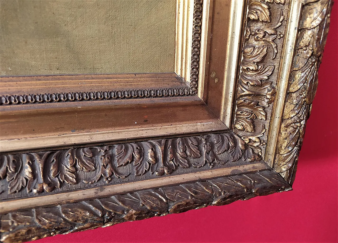 Still Life with Grapes, oil on canvas, 19th century 5