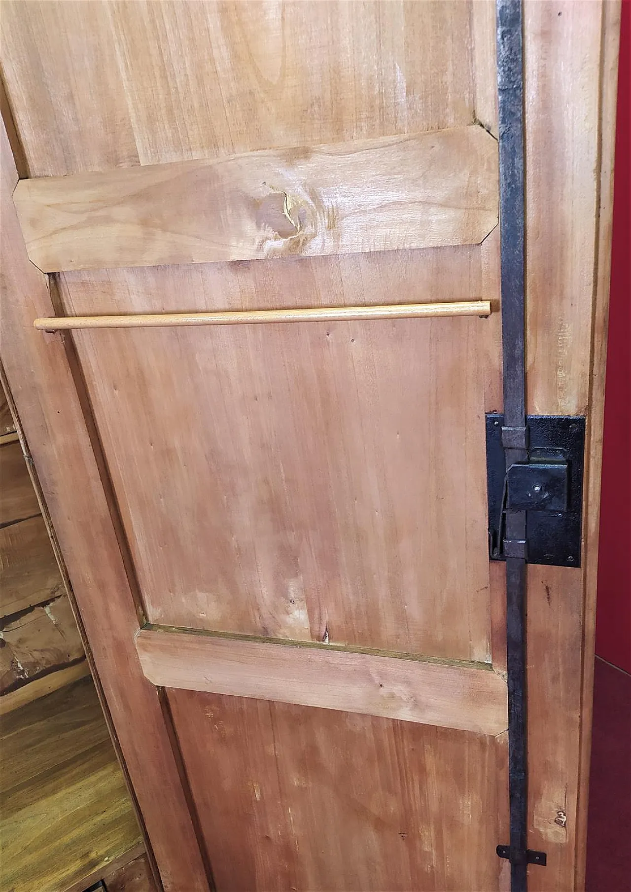 Two-door poplar cabinet, 19th century 6