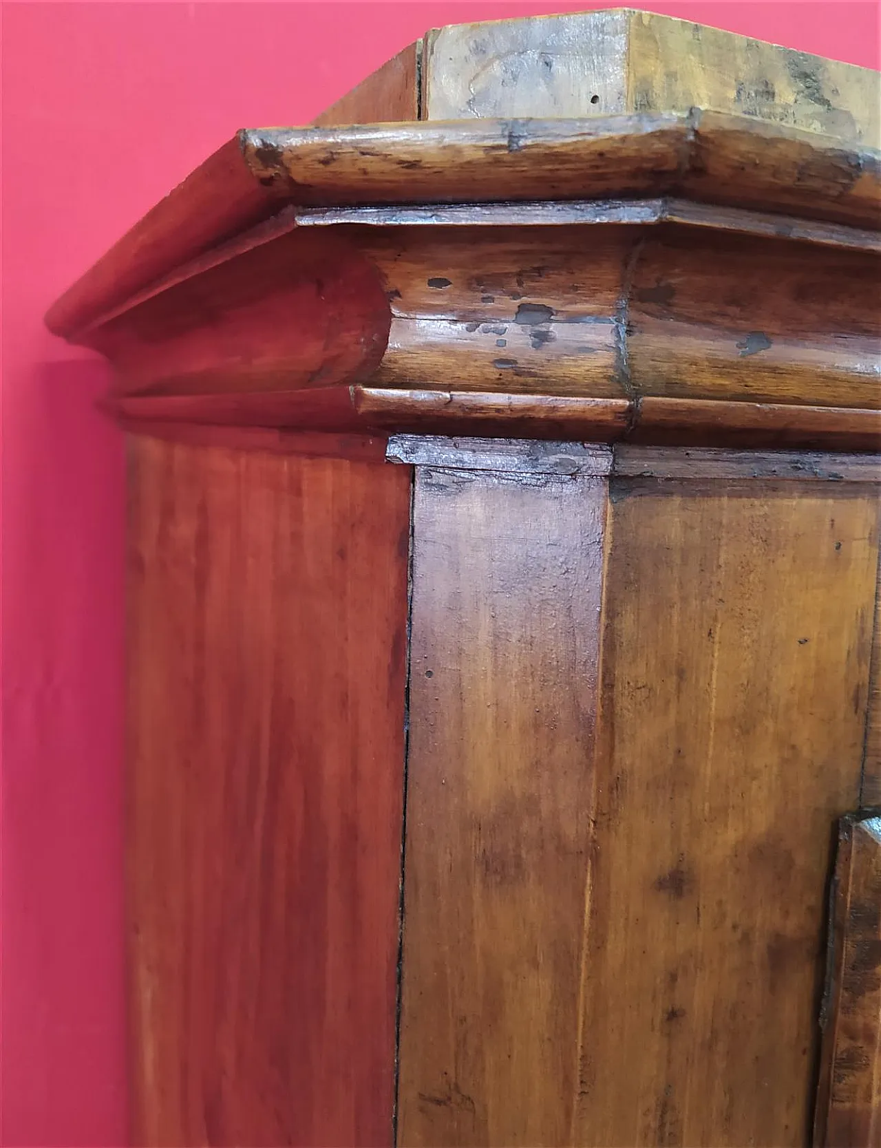 Two-door poplar cabinet, 19th century 7