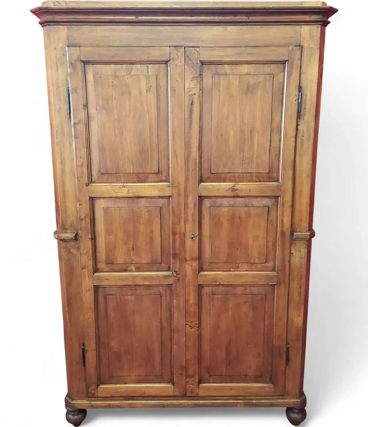 Two-door poplar cabinet, 19th century 11