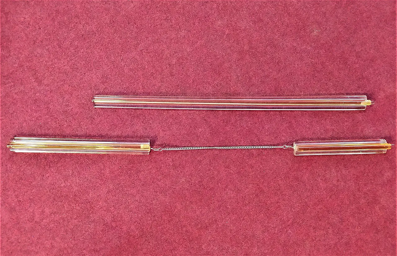 Murano glass trilobe chandelier, mid-20th century 6