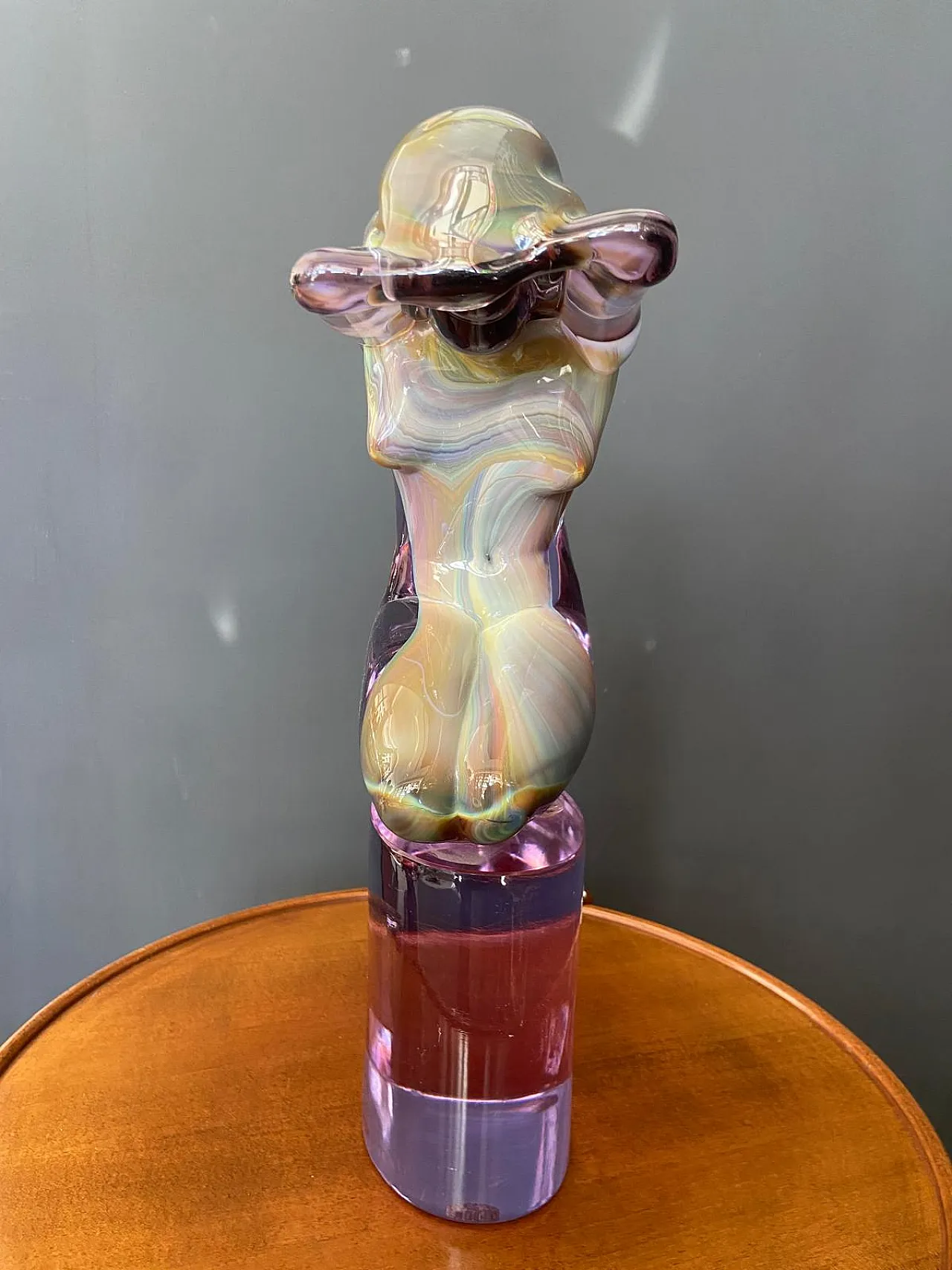 Loredano Rosin, Scultura figurativa in vetro di Murano, anni '90 2