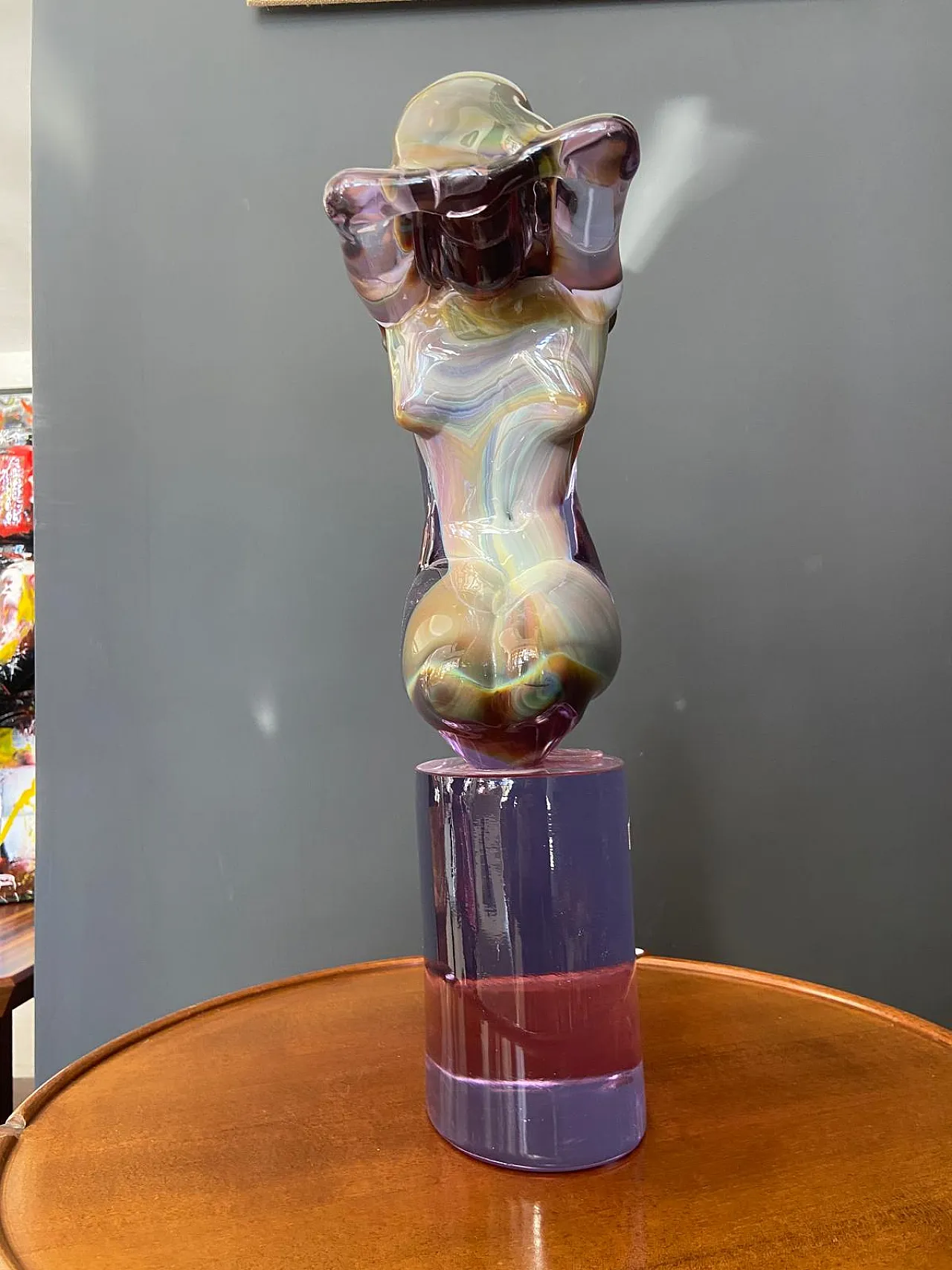 Loredano Rosin, Scultura figurativa in vetro di Murano, anni '90 3