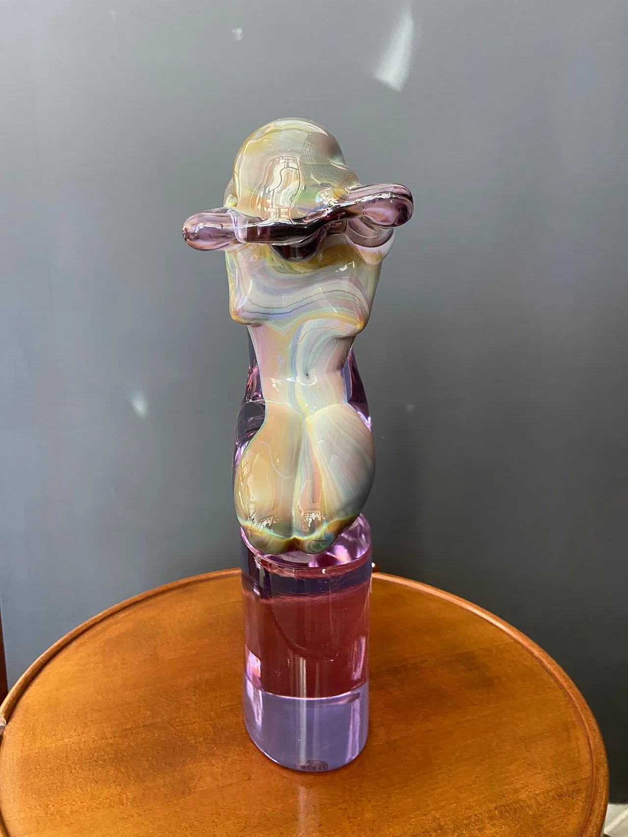 Loredano Rosin, Scultura figurativa in vetro di Murano, anni '90 4