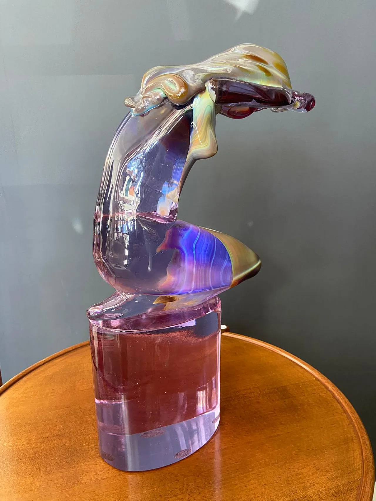 Loredano Rosin, Scultura figurativa in vetro di Murano, anni '90 10