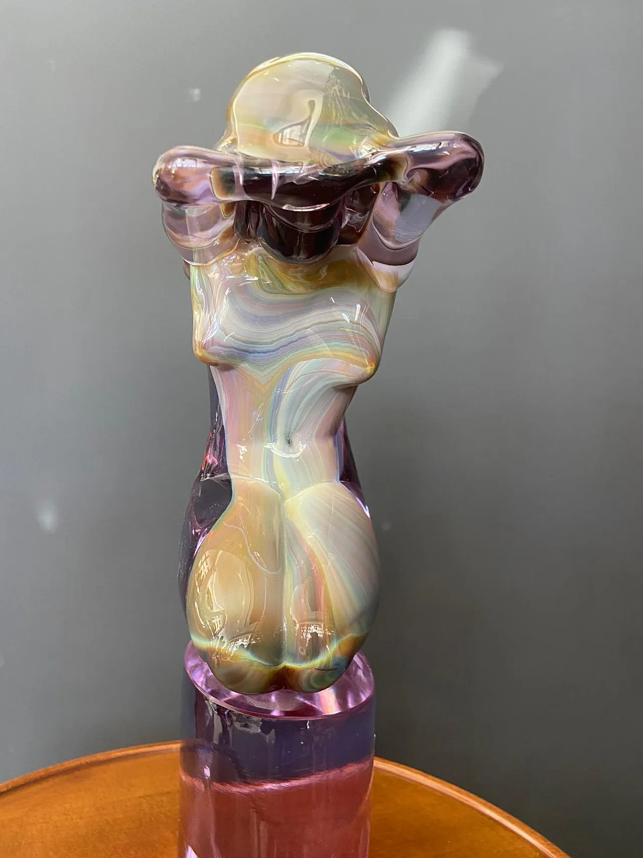 Loredano Rosin, Scultura figurativa in vetro di Murano, anni '90 13