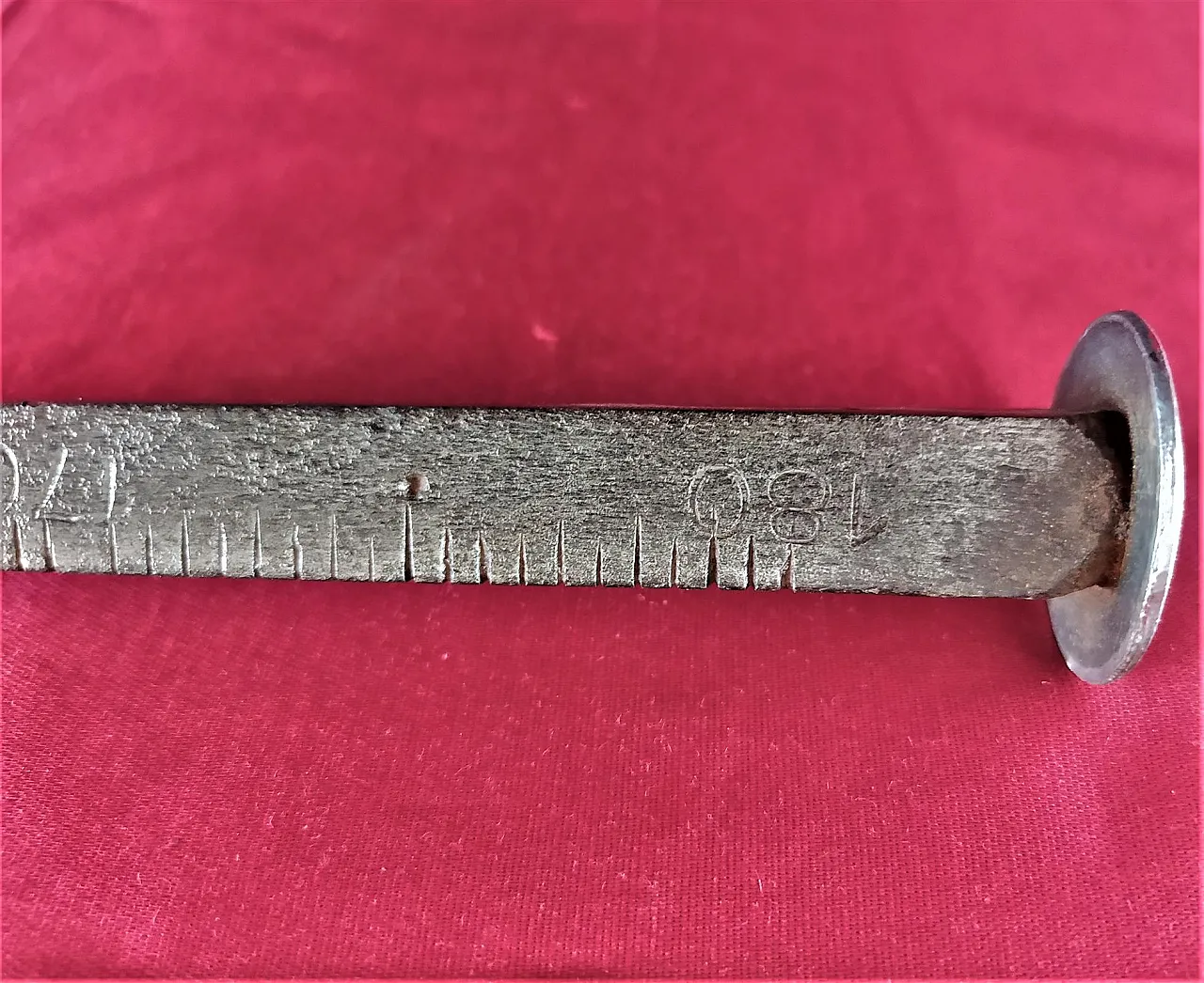 Wrought iron scale, early 20th century 7