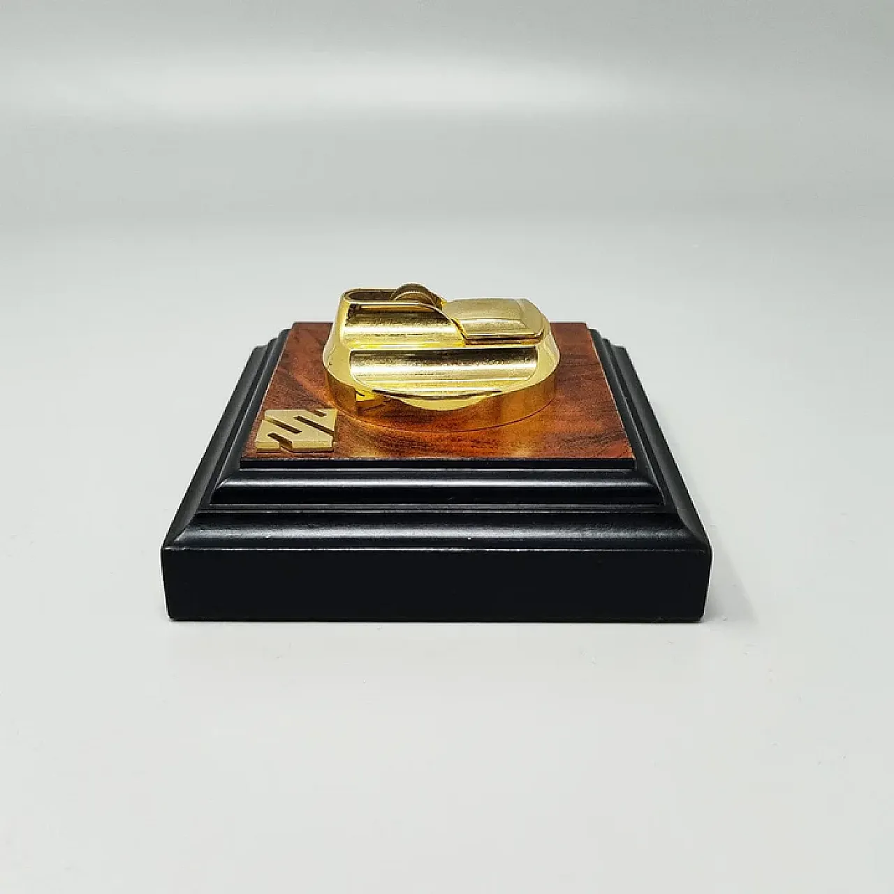 Smoking set in luxury thuja root, 1970s 2