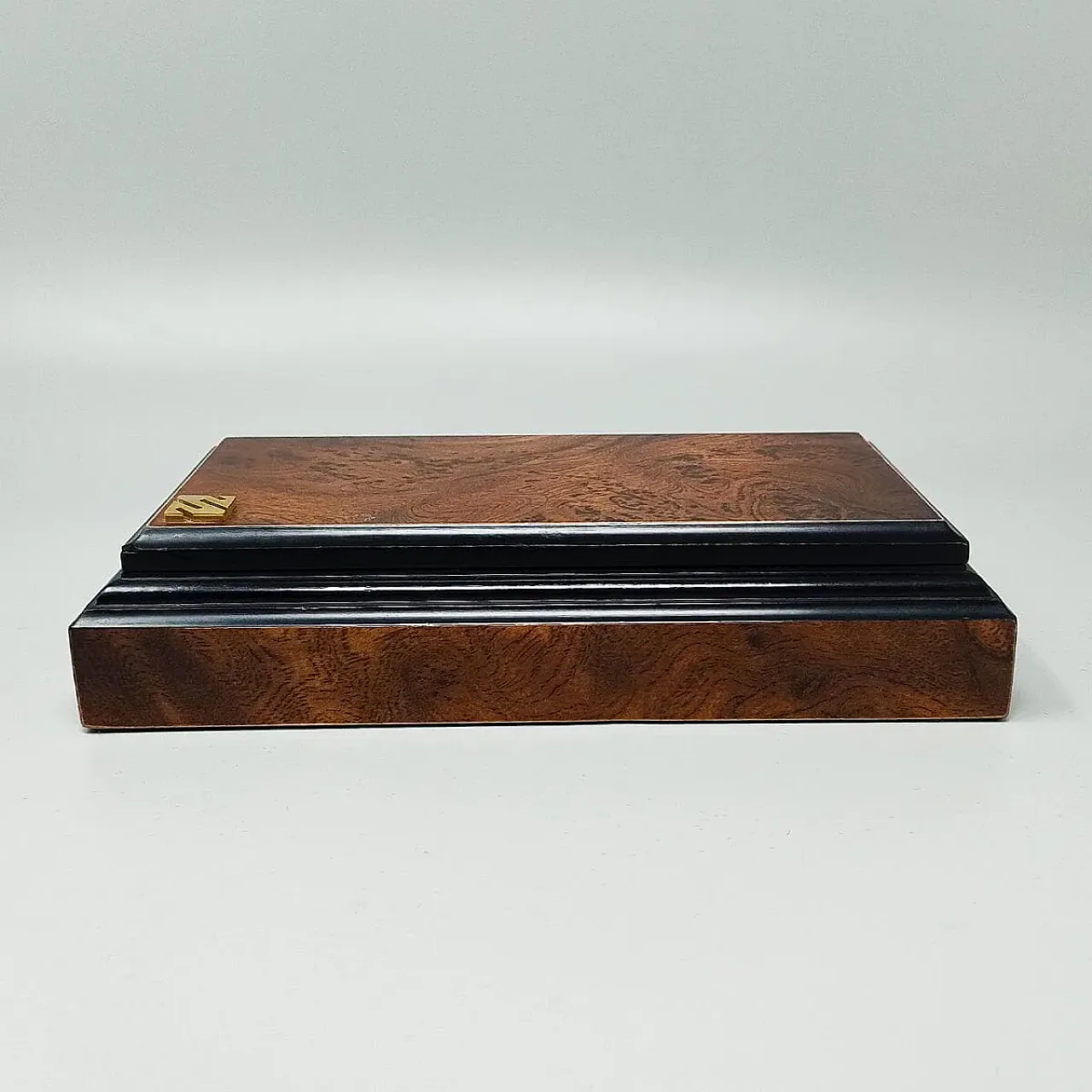 Smoking set in luxury thuja root, 1970s 6