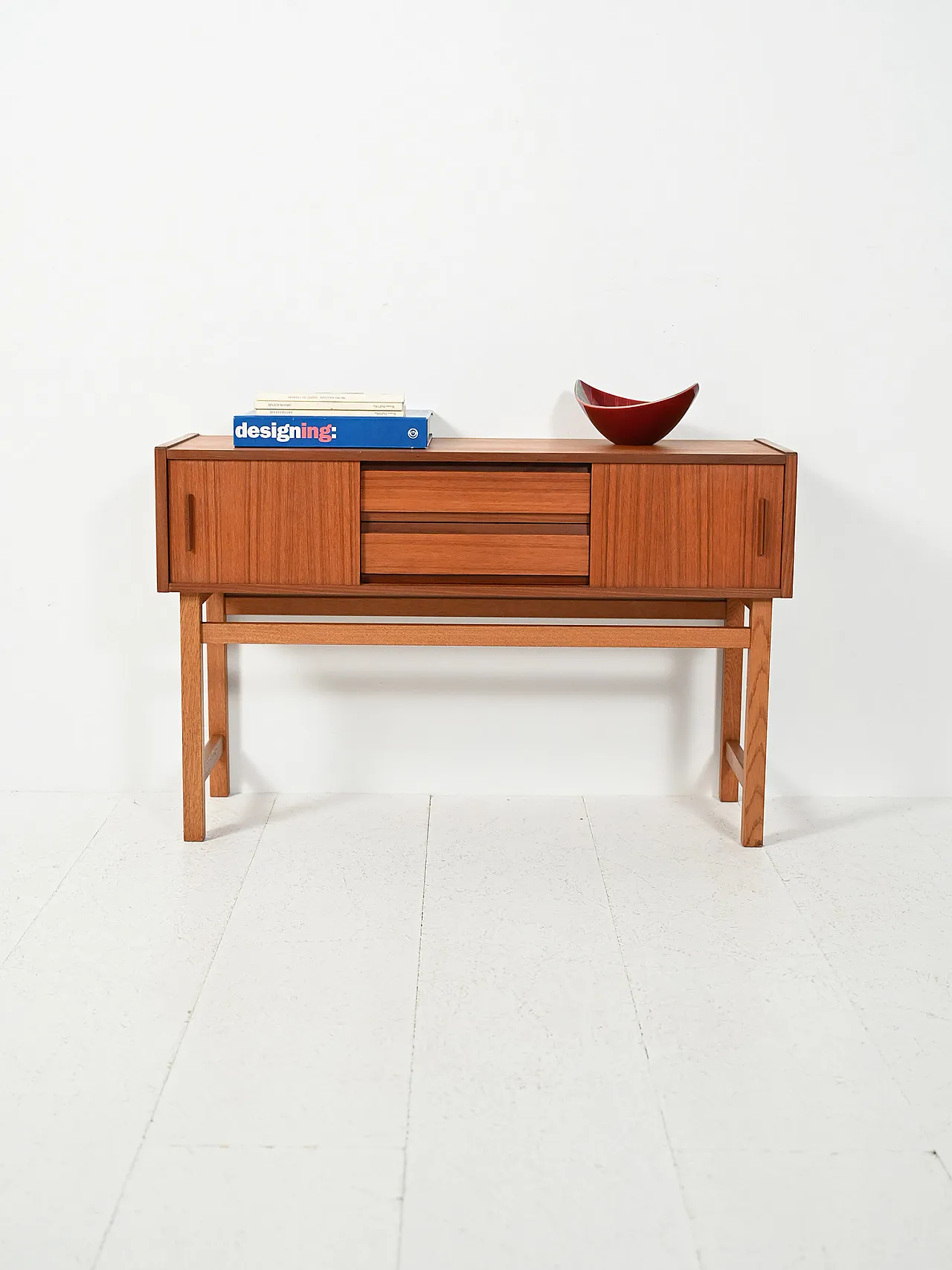 Scandinavian entrance cabinet, mid-20th century 1