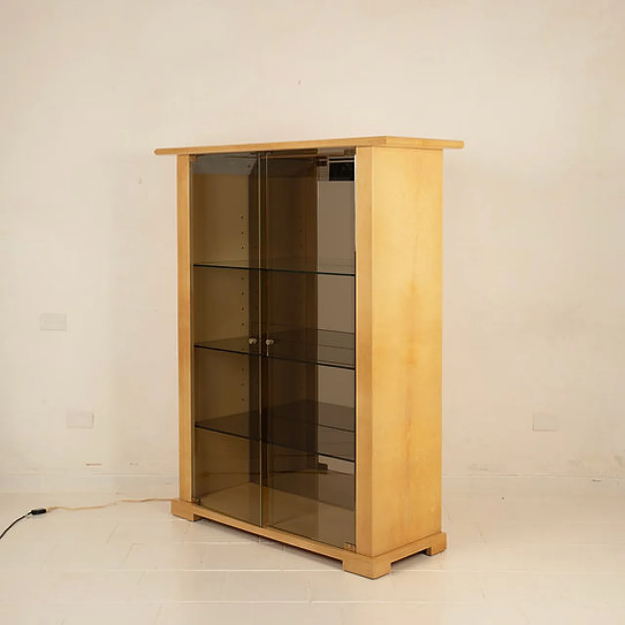 Parchment cabinet by Aldo Tura for Tura Milano, 1970s 1