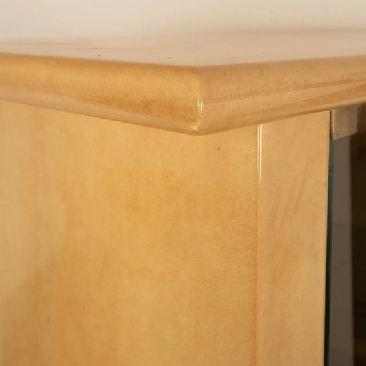 Parchment cabinet by Aldo Tura for Tura Milano, 1970s 2