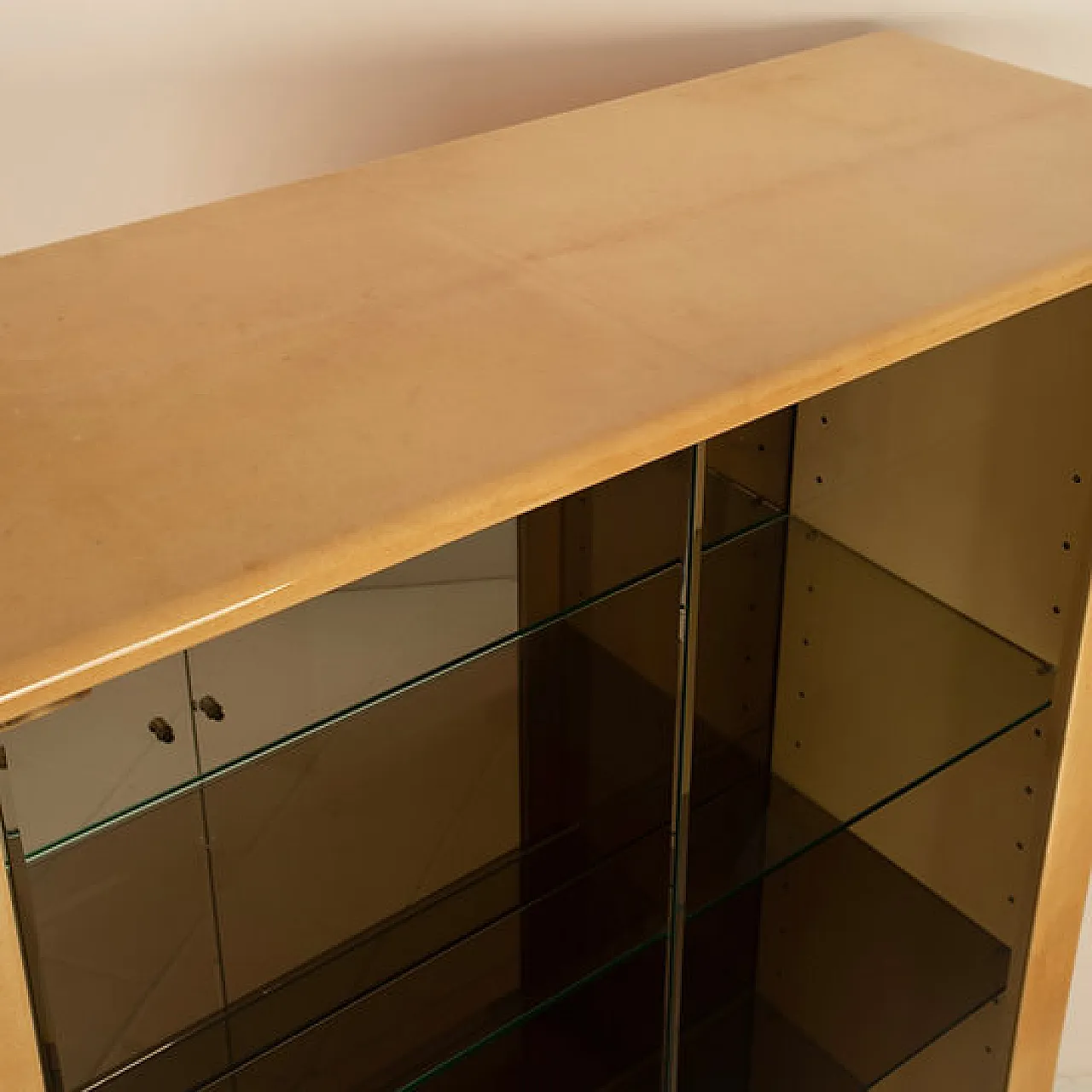 Parchment cabinet by Aldo Tura for Tura Milano, 1970s 8