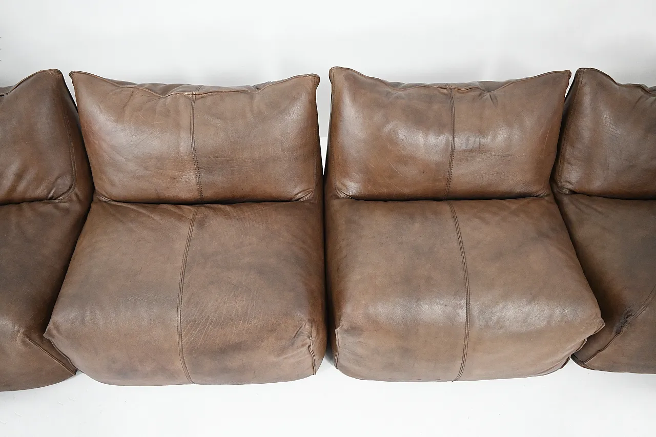 Divano componibile "Le Bambole" di Mario Bellini per B&B Italia, anni '70 6