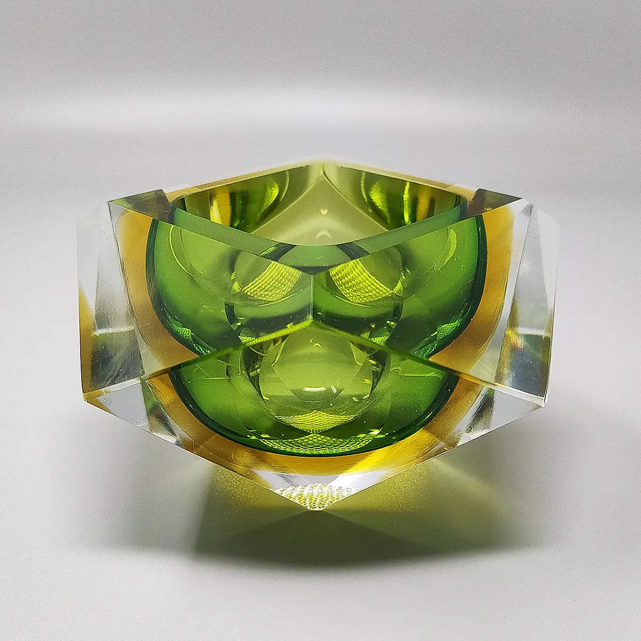 Posacenere in vetro di Murano di Flavio Poli per Seguso, anni '60 1