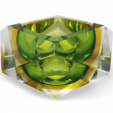 Posacenere in vetro di Murano di Flavio Poli per Seguso, anni '60