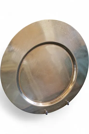 Brass tray by Gio Ponti for Cleto Munari for GFT Rivetti, 70s