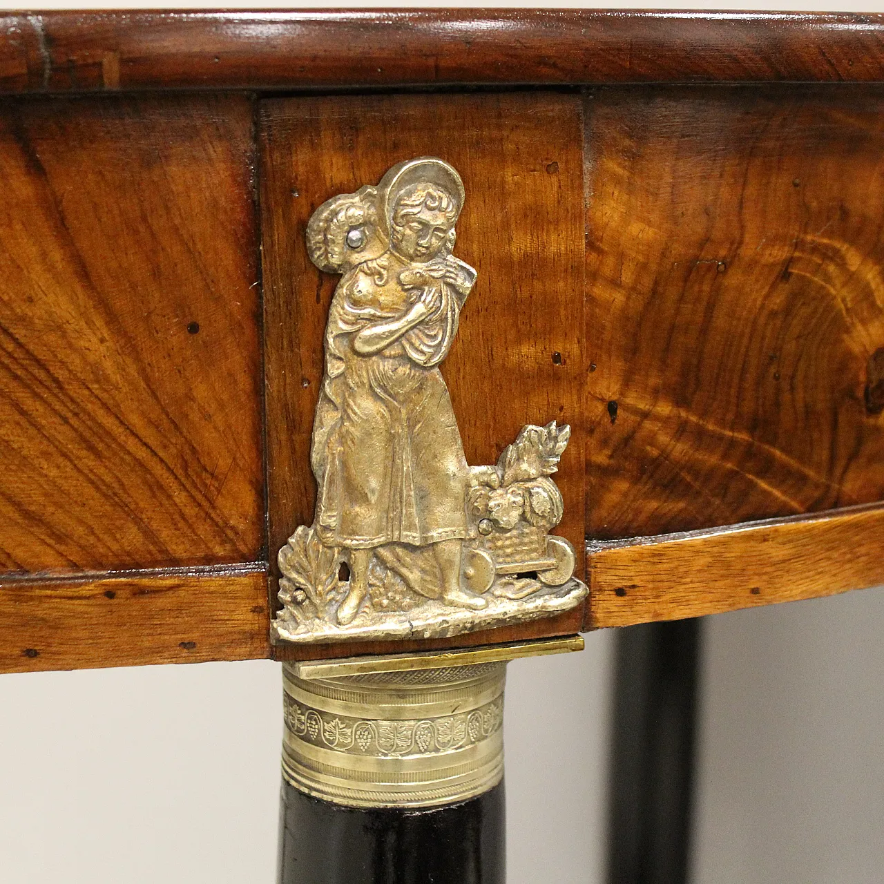 Coffee table Italian inlaid walnut,  19th century 9