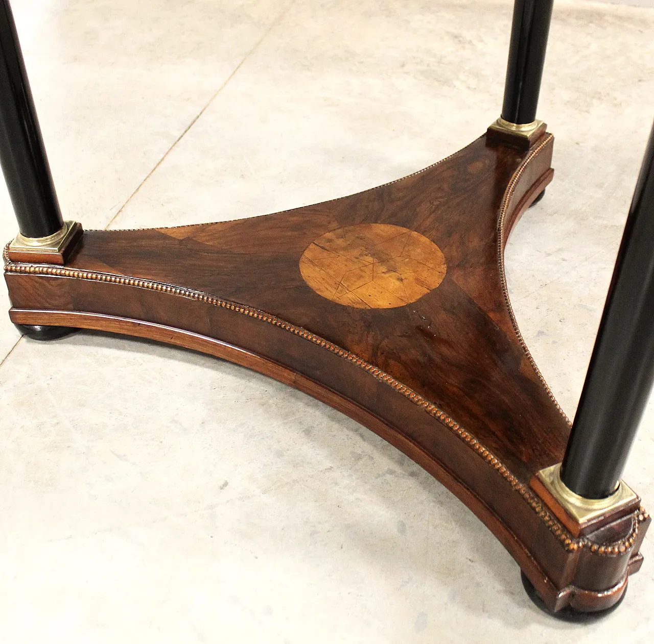 Coffee table Italian inlaid walnut,  19th century 10