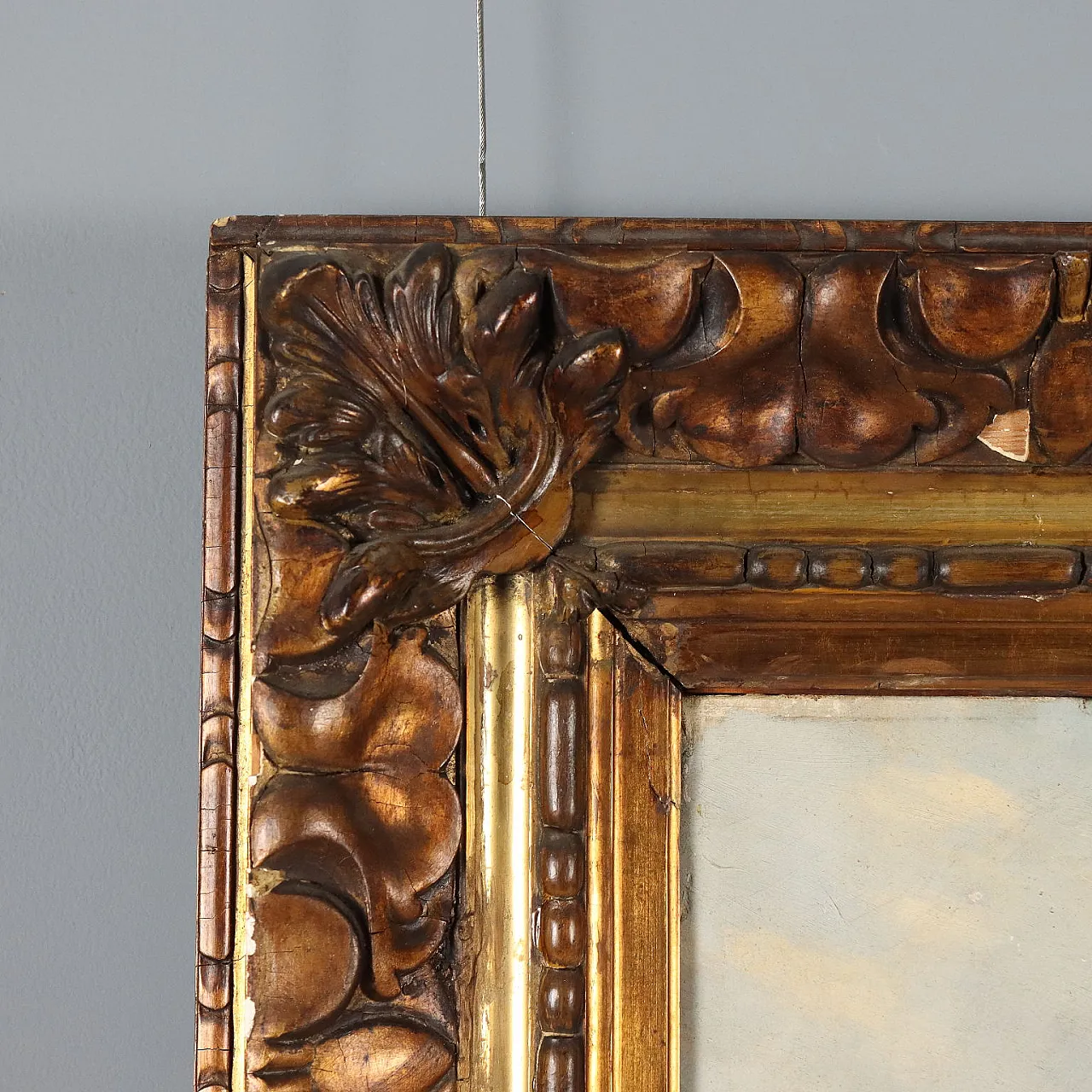 Olio su tela, Scuola francese, fine '800 9