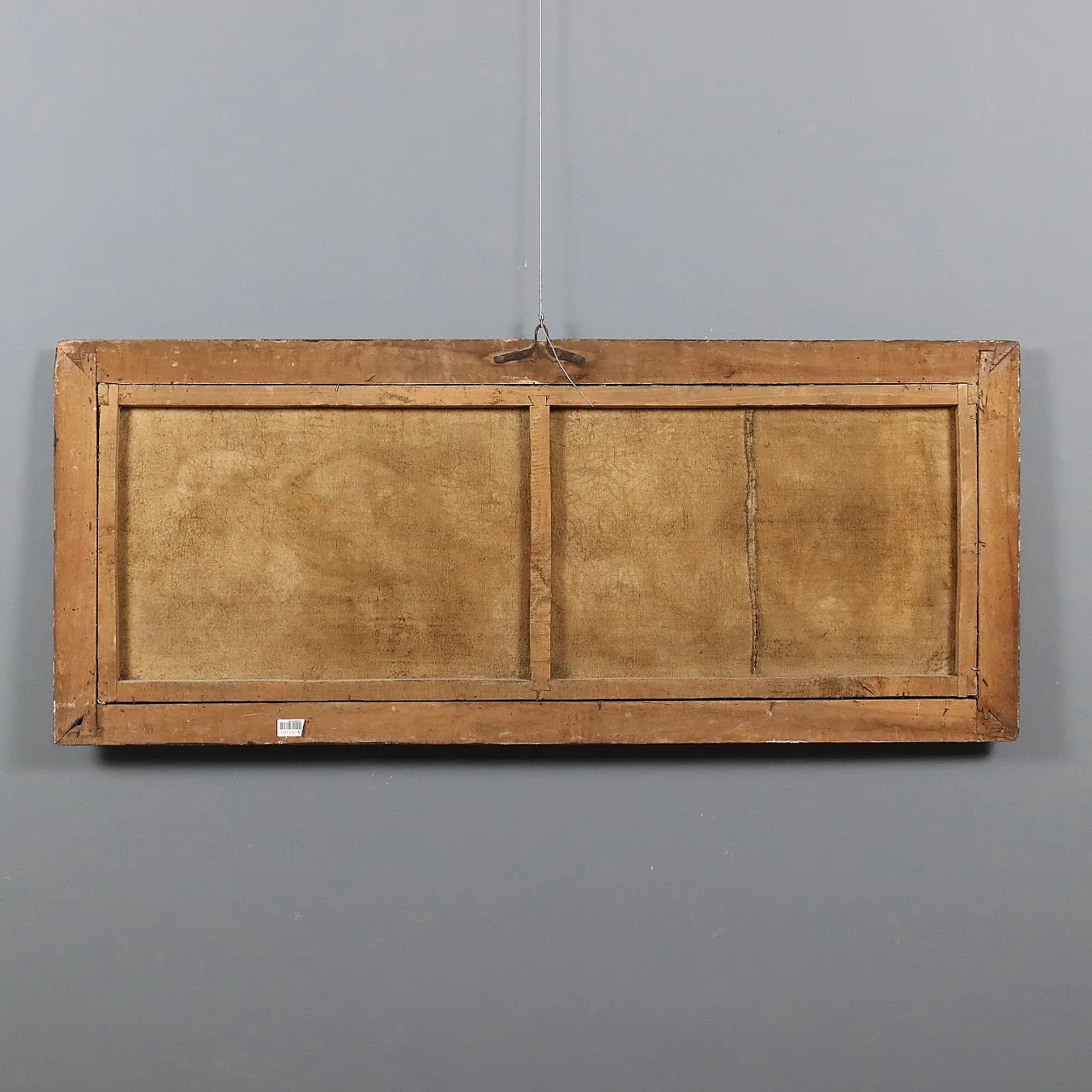 Felice Boselli, paesaggio nordico olio su tela, fine '600 10