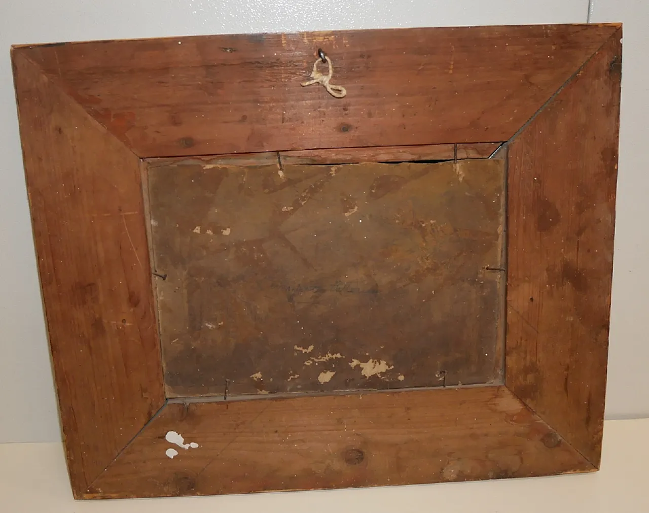 Fanciulli alla prova di recita di Albano Lugli pittore emiliano, '800 2