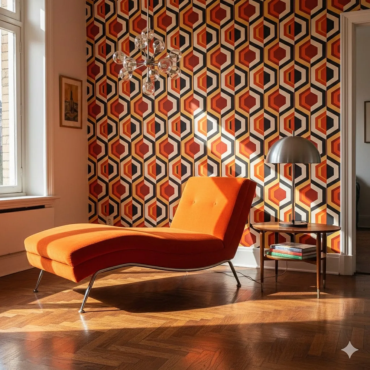 Lampada da tavolo in alluminio e metallo, anni '60 2